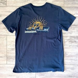 Katin Short Sleeve T shirt Dark Blue Size L